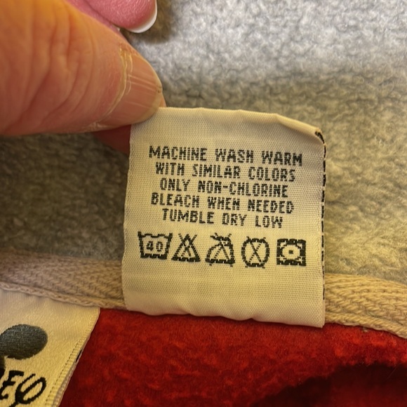 The Disney Catalog 101 Dalmatians fleece pullover sweater, 1/4 zipper, size 2XL - Picture 7 of 8